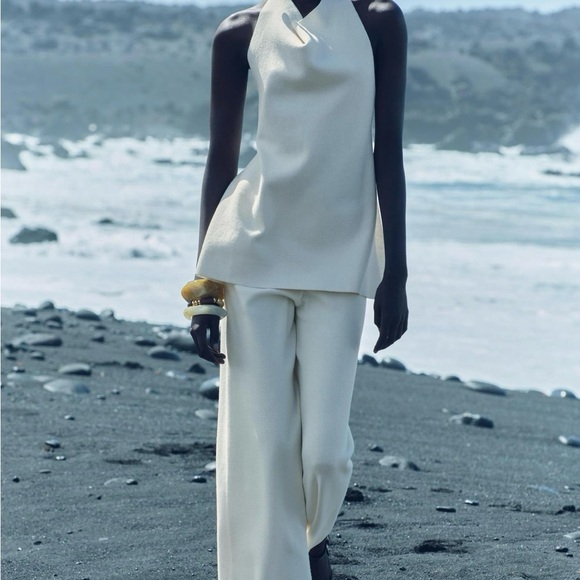 Zara wide leg knit pants - Picture 3 of 5